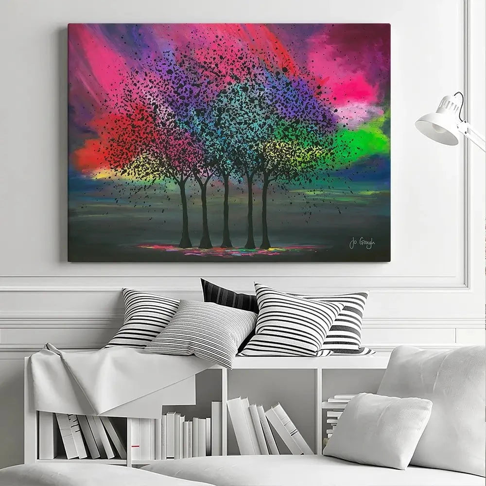 Scarlet Love Canvas Print Scarlet Love Canvas Print wall art product Jo Gough