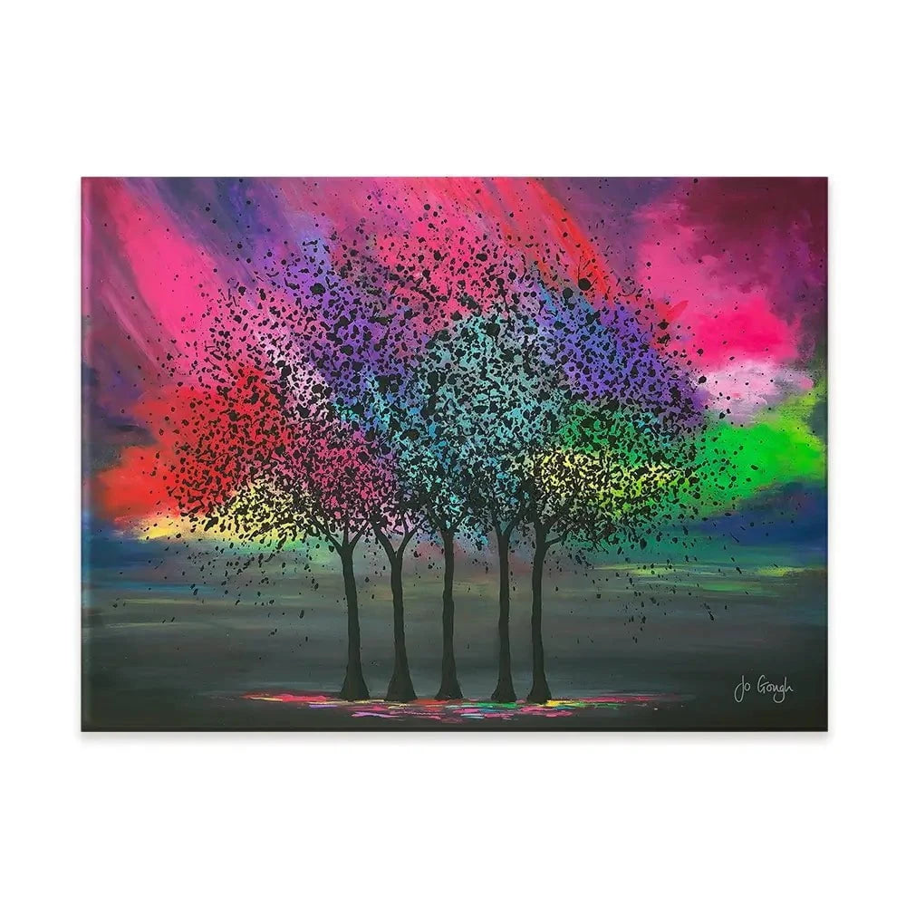 Scarlet Love Canvas Print Scarlet Love Canvas Print wall art product Jo Gough