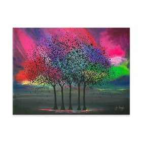 Scarlet Love Canvas Print Scarlet Love Canvas Print wall art product Jo Gough