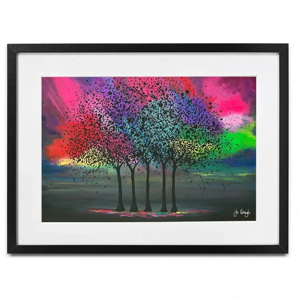 Scarlet Love Framed Art Print Scarlet Love Framed Art Print wall art product Jo Gough