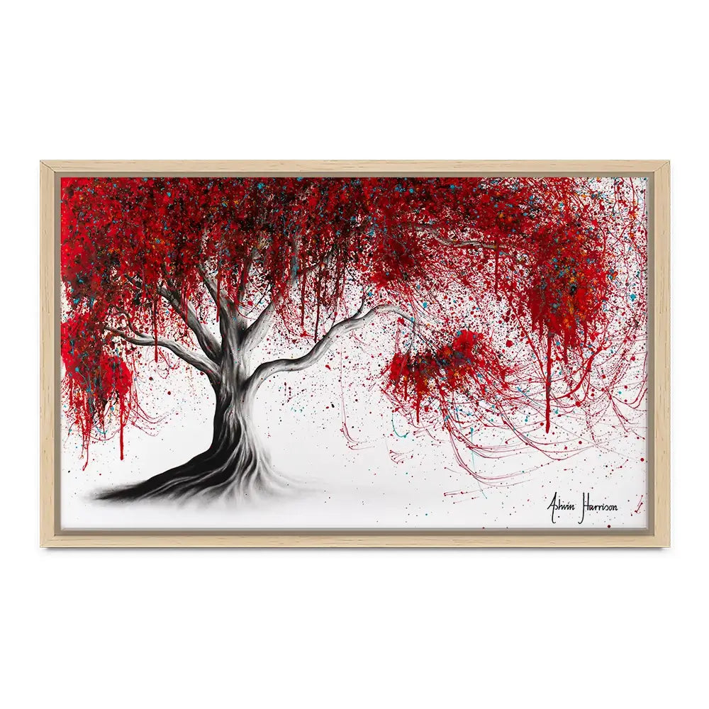 Scarlet Picnic Dream Tree Canvas Print Scarlet Picnic Dream Tree Canvas Print wall art product Ashvin Harrison