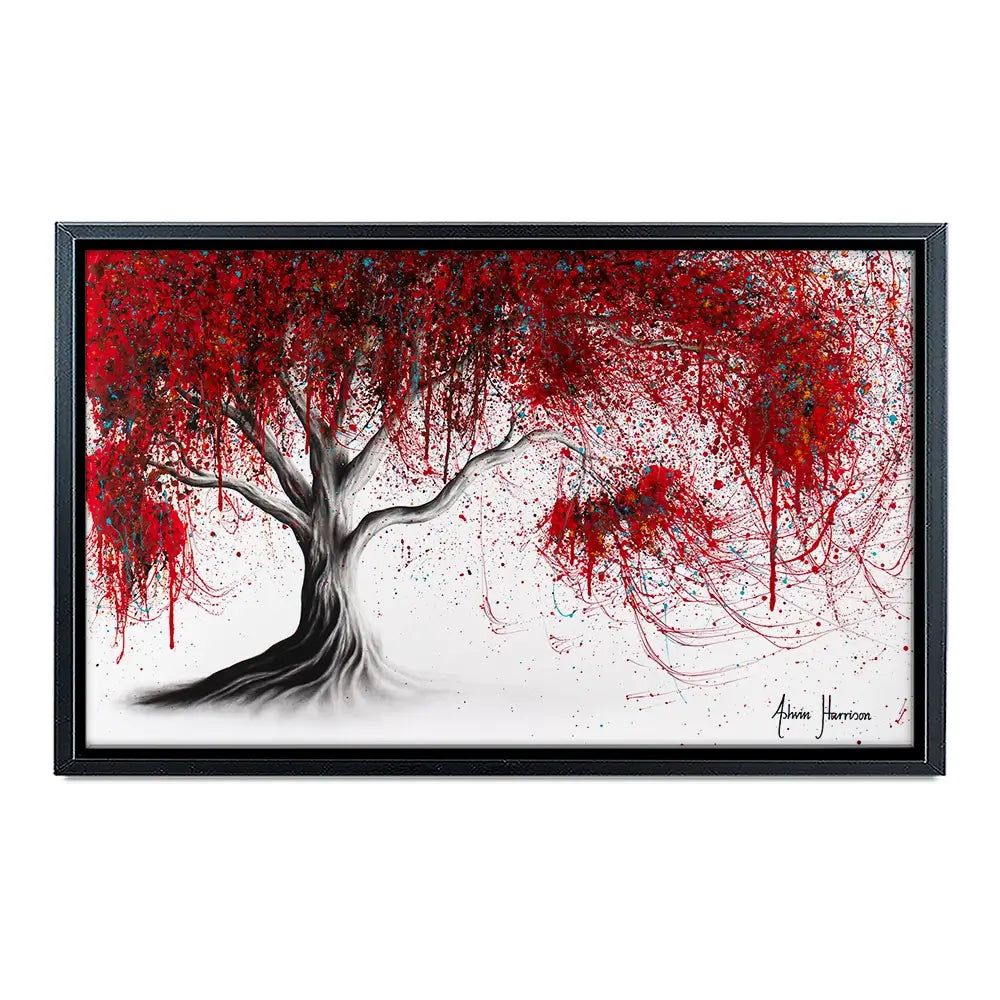 Scarlet Picnic Dream Tree Canvas Print Scarlet Picnic Dream Tree Canvas Print wall art product Ashvin Harrison