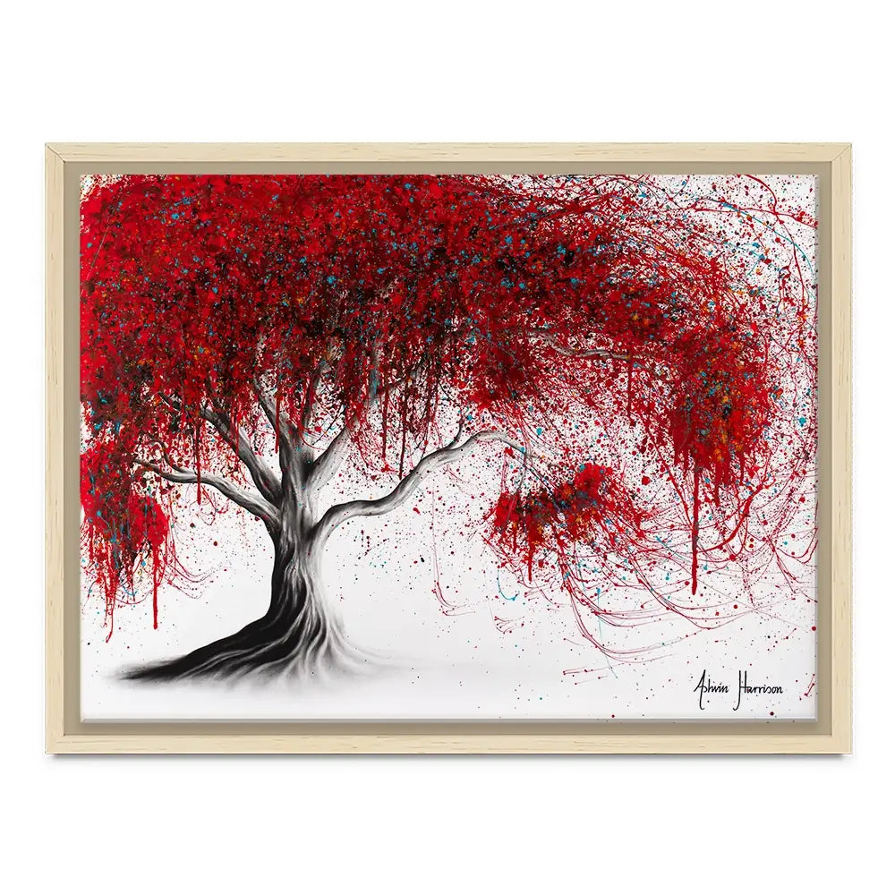 Scarlet Picnic Dream Tree Canvas Print Scarlet Picnic Dream Tree Canvas Print wall art product Ashvin Harrison