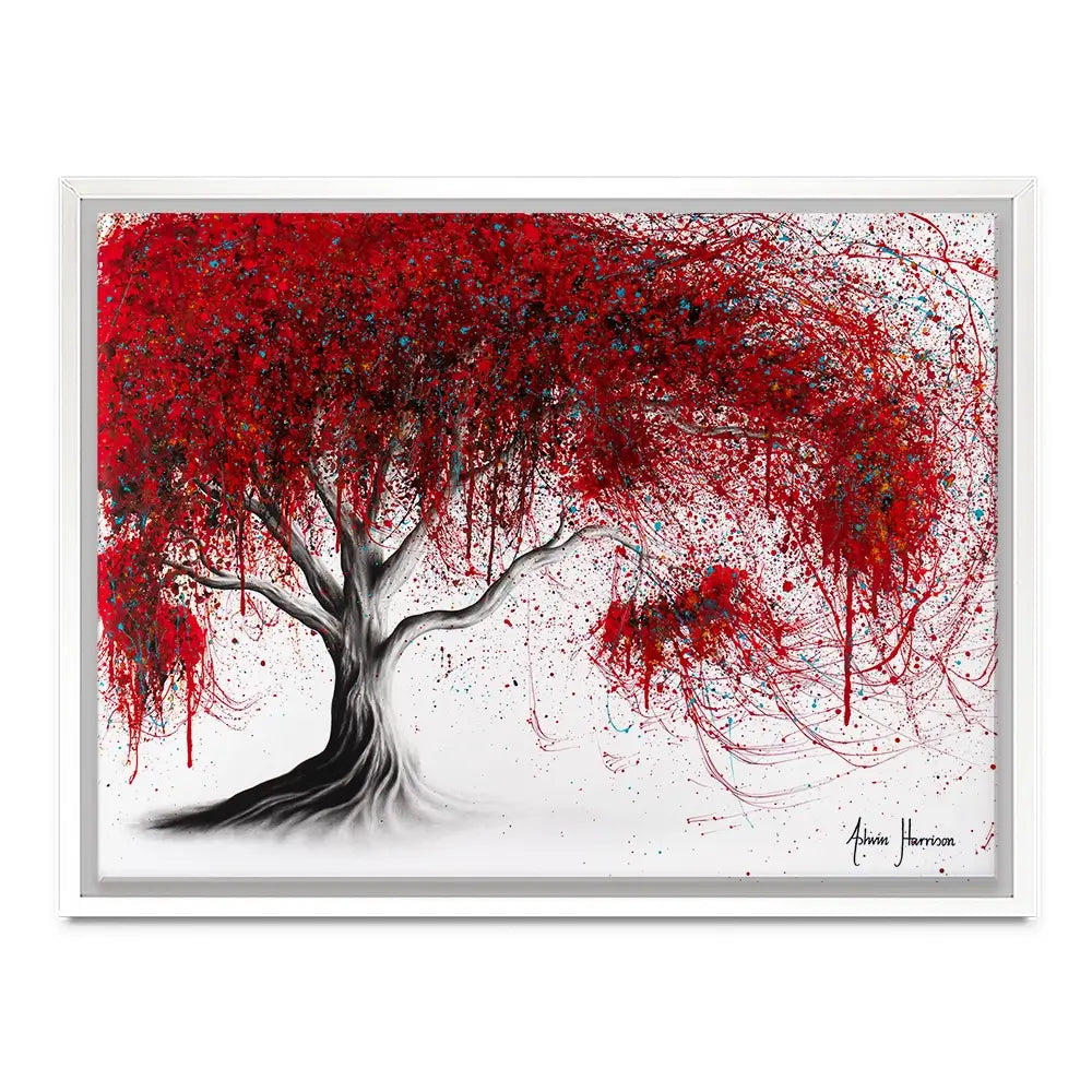 Scarlet Picnic Dream Tree Canvas Print Scarlet Picnic Dream Tree Canvas Print wall art product Ashvin Harrison