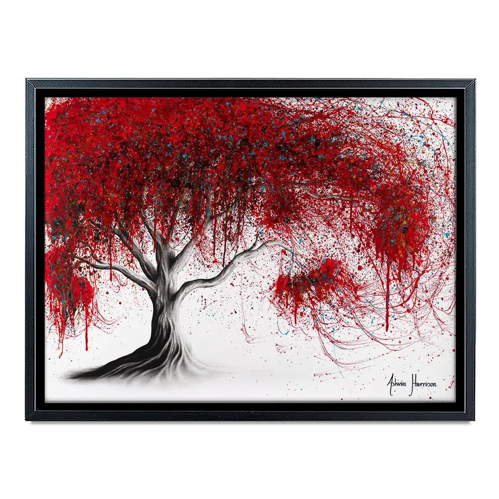 Scarlet Picnic Dream Tree Canvas Print Scarlet Picnic Dream Tree Canvas Print wall art product Ashvin Harrison