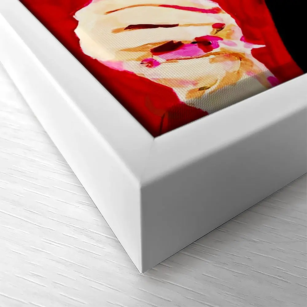 Scarlett Seduction Square Canvas Print Scarlett Seduction Square Canvas Print wall art product Juliet Stockton