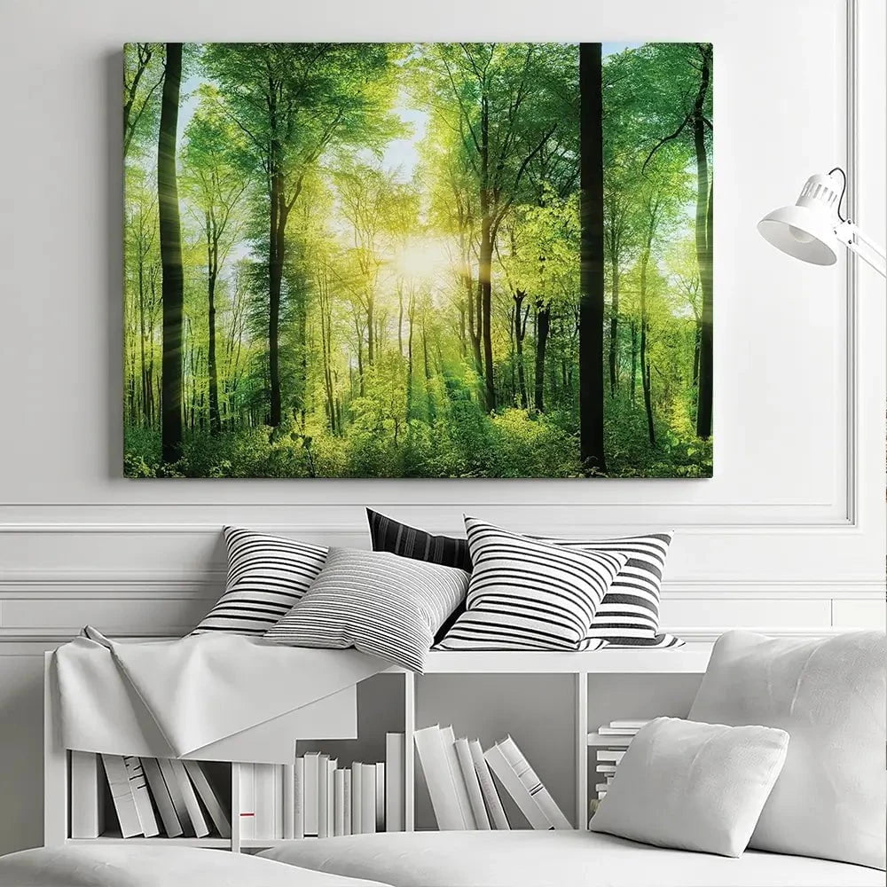 Scenic Forest Canvas Print Scenic Forest Canvas Print wall art product Smileus / Shutterstock