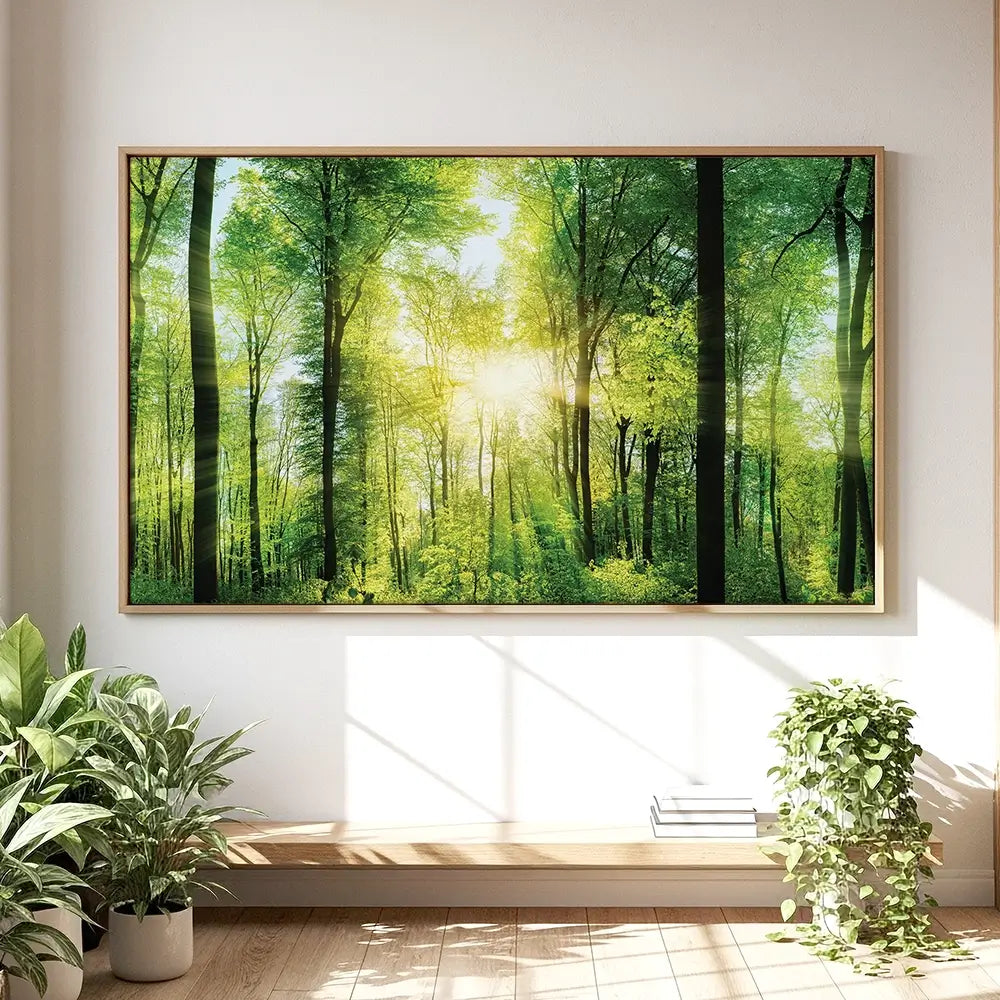 Scenic Forest Oversized Canvas Print Scenic Forest Oversized Canvas Print wall art product Art Print Shop