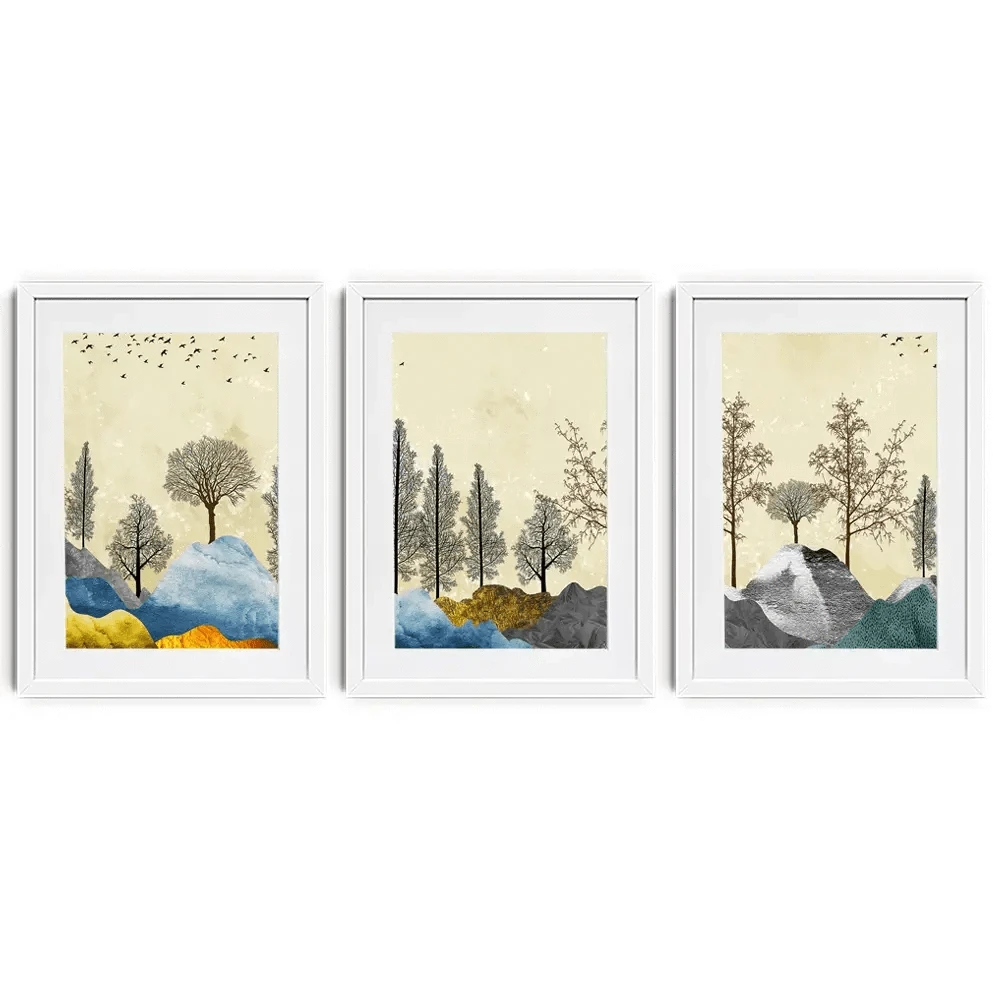 Scenic Landscape Framed Art Print Trio Scenic Landscape Framed Art Print Trio wall art product 3d artwork wallpaper / Shutterstock