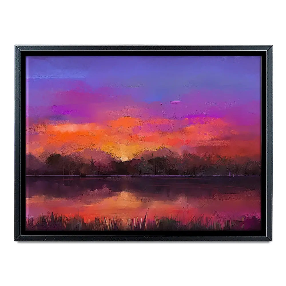 Scenic Sunset Canvas Print Scenic Sunset Canvas Print wall art product Art Print Shop