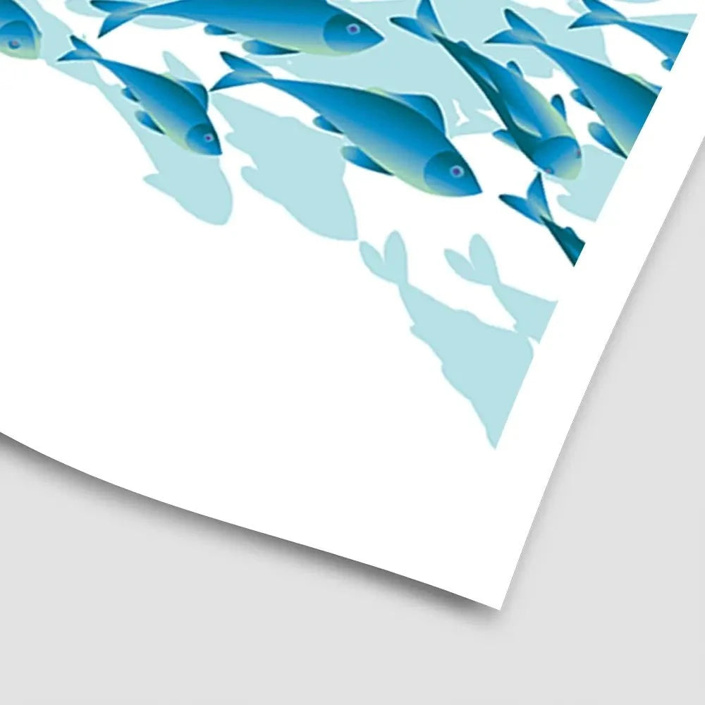 School Of Fish Art Print School Of Fish Art Print wall art product Galyna_P / Shutterstock