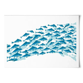 School Of Fish Art Print School Of Fish Art Print wall art product Galyna_P / Shutterstock