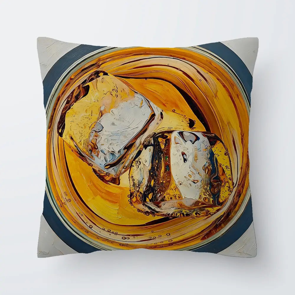 Scotch On The Rocks Cocktail Cushion Scotch On The Rocks Cocktail Cushion wall art product David Alexander Elder