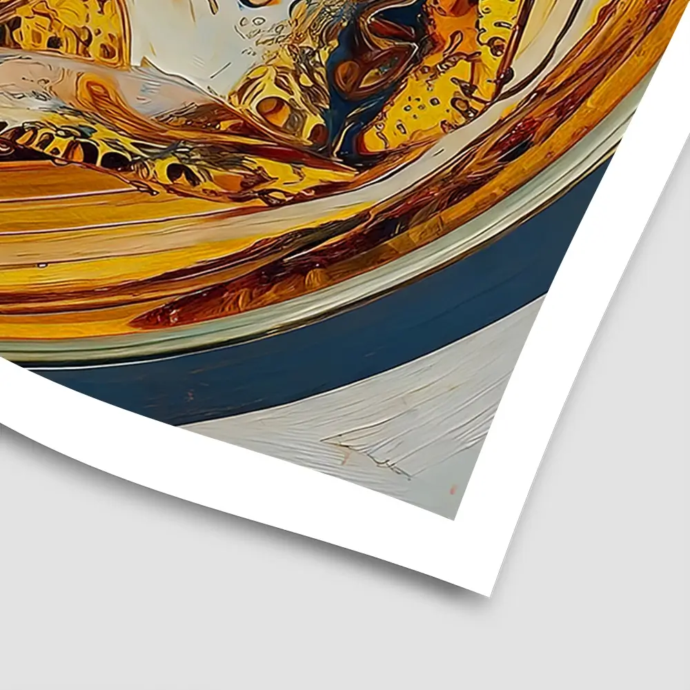 Scotch On The Rocks Cocktail Square Art Print Scotch On The Rocks Cocktail Square Art Print wall art product David Alexander Elder