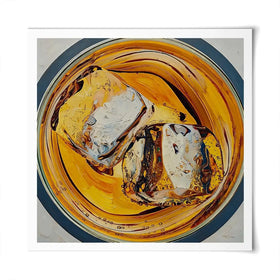 Scotch On The Rocks Cocktail Square Art Print Scotch On The Rocks Cocktail Square Art Print wall art product David Alexander Elder