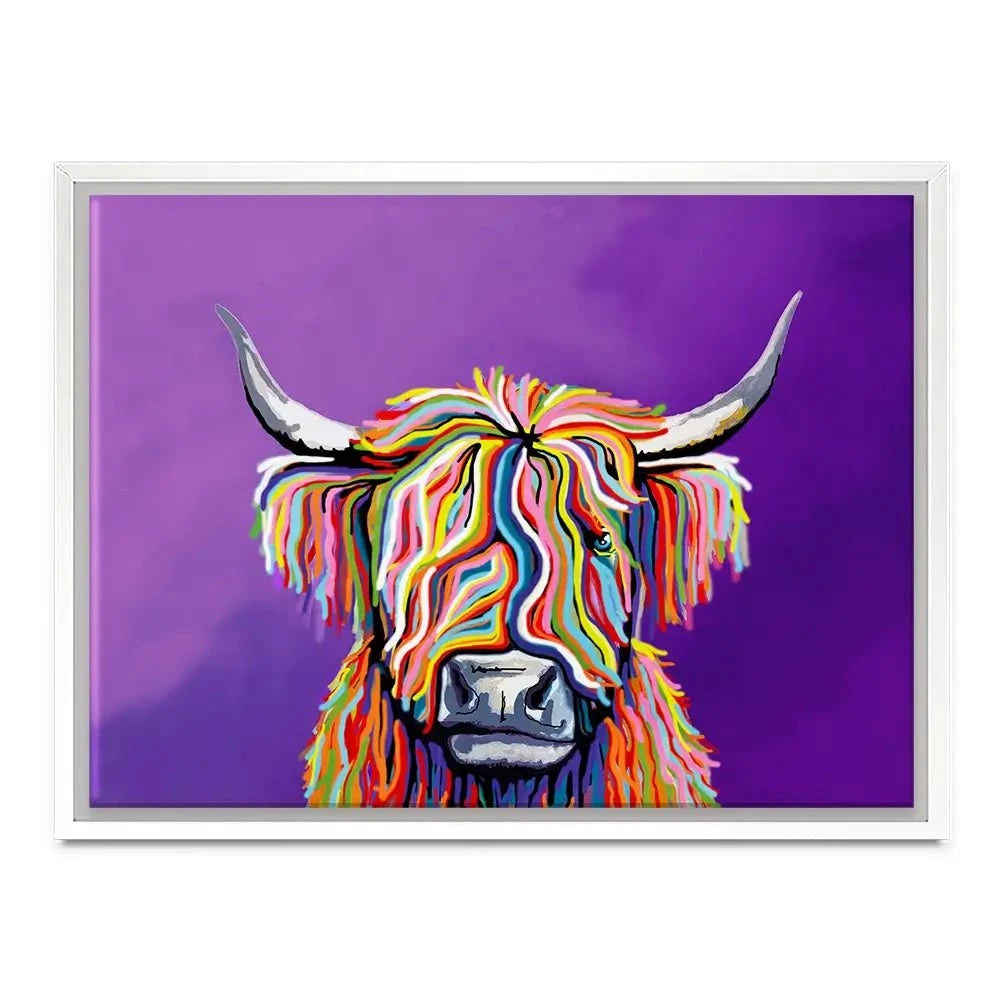 Scottish Coo Canvas Print Scottish Coo Canvas Print wall art product Independent