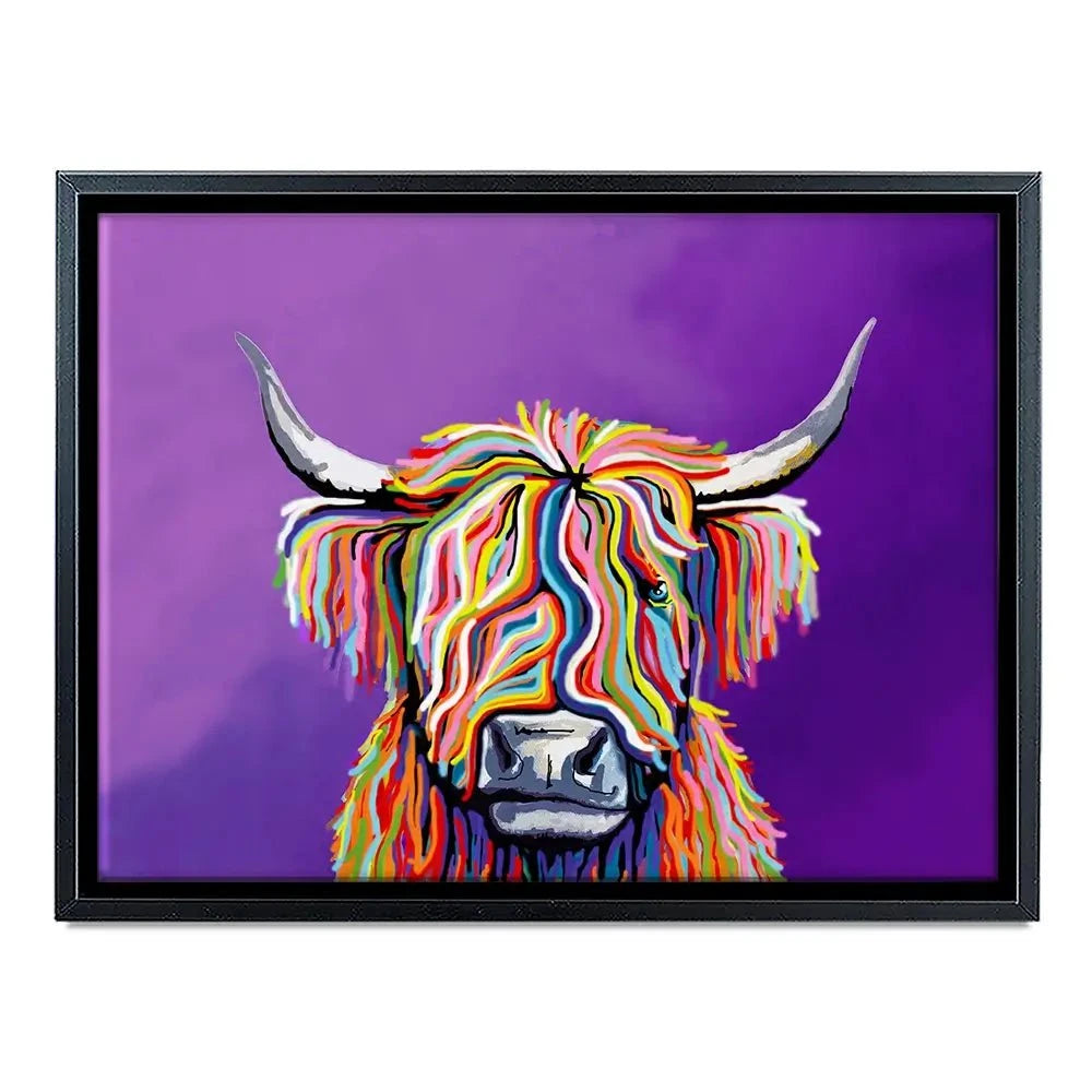 Scottish Coo Canvas Print Scottish Coo Canvas Print wall art product Independent