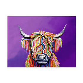 Scottish Coo Canvas Print Scottish Coo Canvas Print wall art product Independent