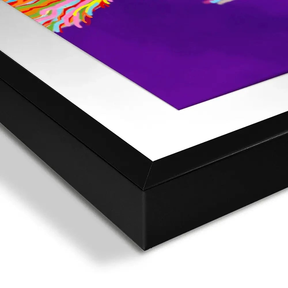 Scottish Coo Framed Art Print Scottish Coo Framed Art Print wall art product Independent