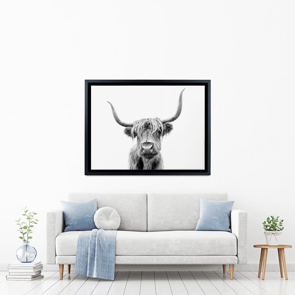 Scottish Highland Cattle Canvas Print wall art product okufner / Shutterstock