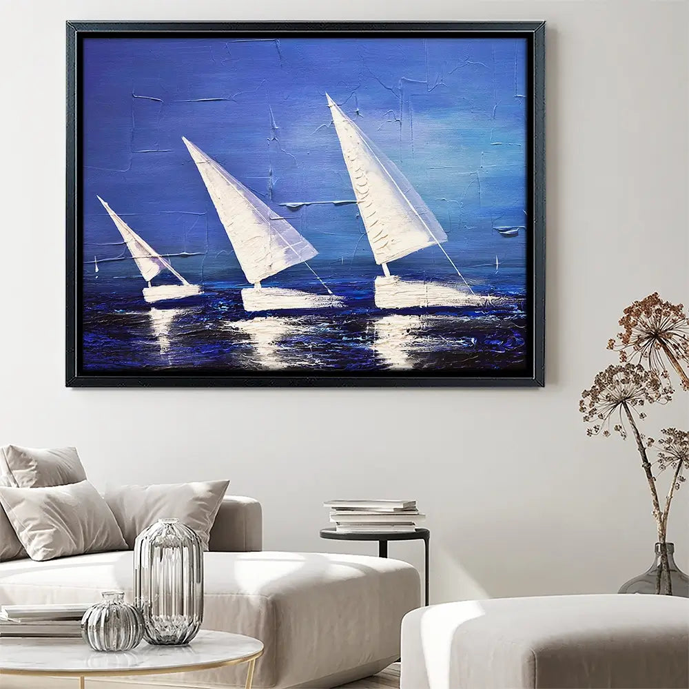 Sea Diamonds Canvas Print Sea Diamonds Canvas Print wall art product Osnat Tzadok