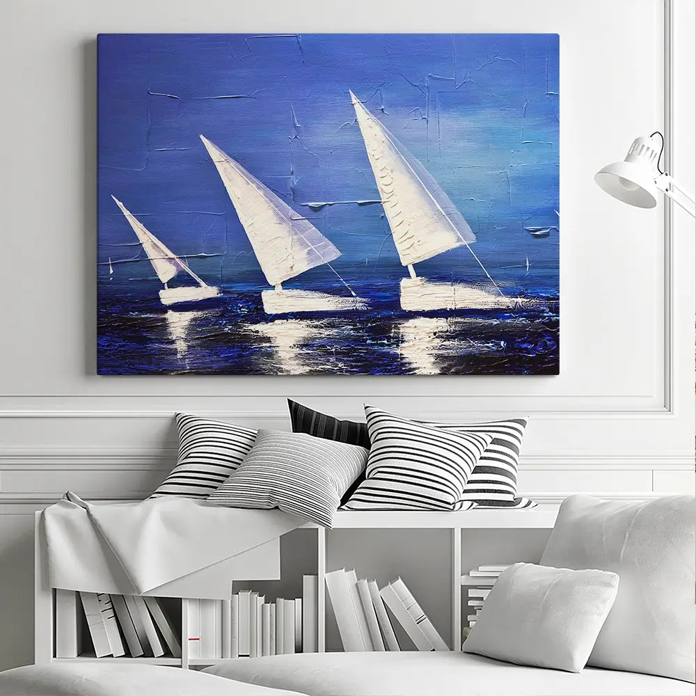 Sea Diamonds Canvas Print Sea Diamonds Canvas Print wall art product Osnat Tzadok