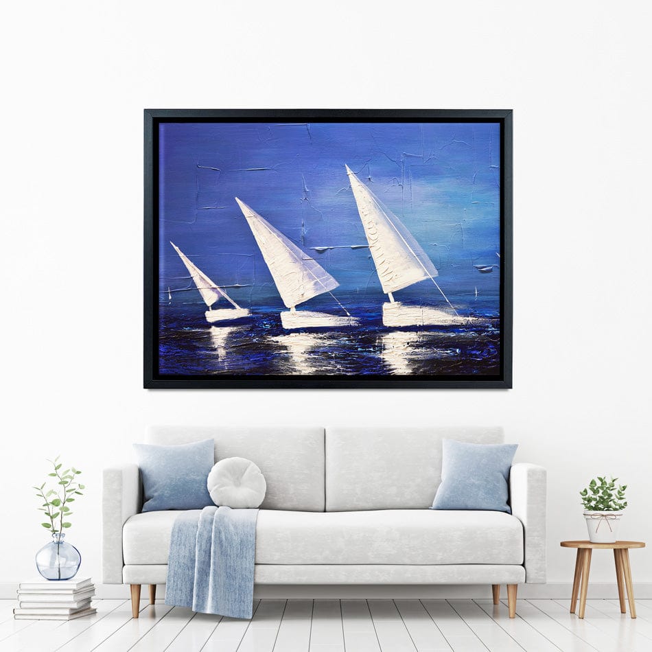 Sea Diamonds Canvas Print wall art product Osnat Tzadok