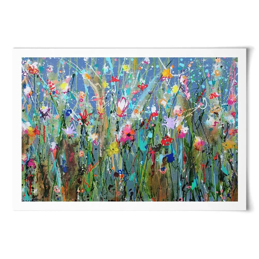 Sea Of Flowers Art Print Sea Of Flowers Art Print wall art product Studio Paint-Ing