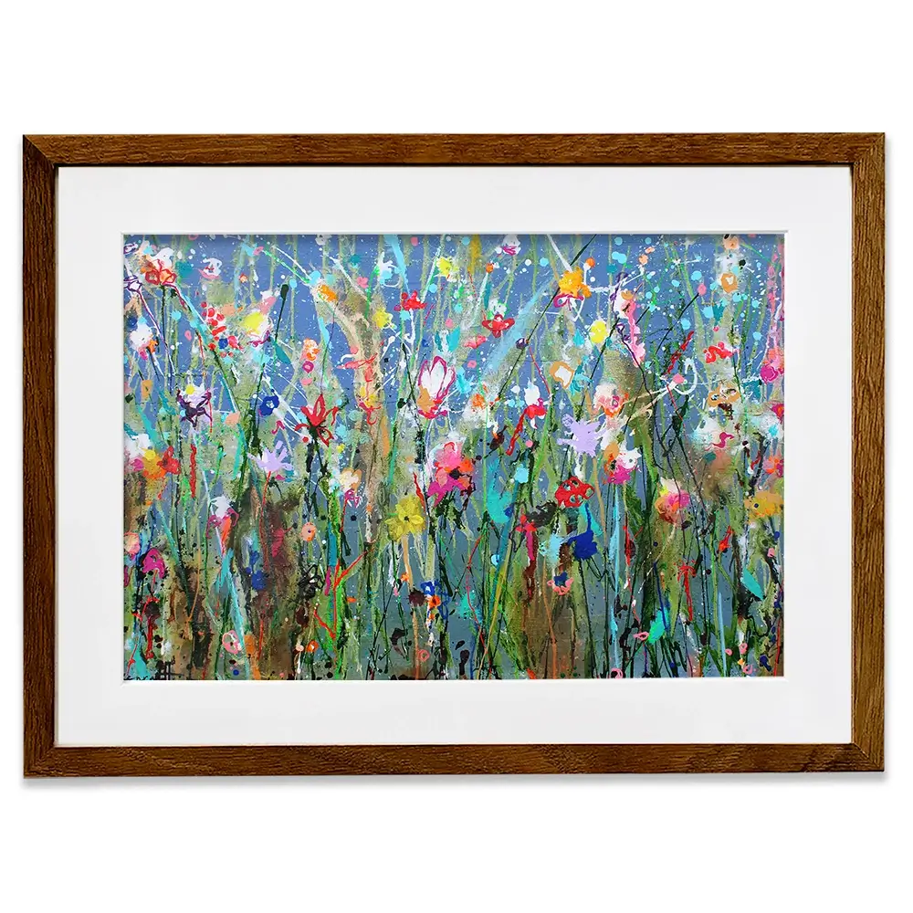 Sea Of Flowers Framed Art Print Sea Of Flowers Framed Art Print wall art product Studio Paint-Ing