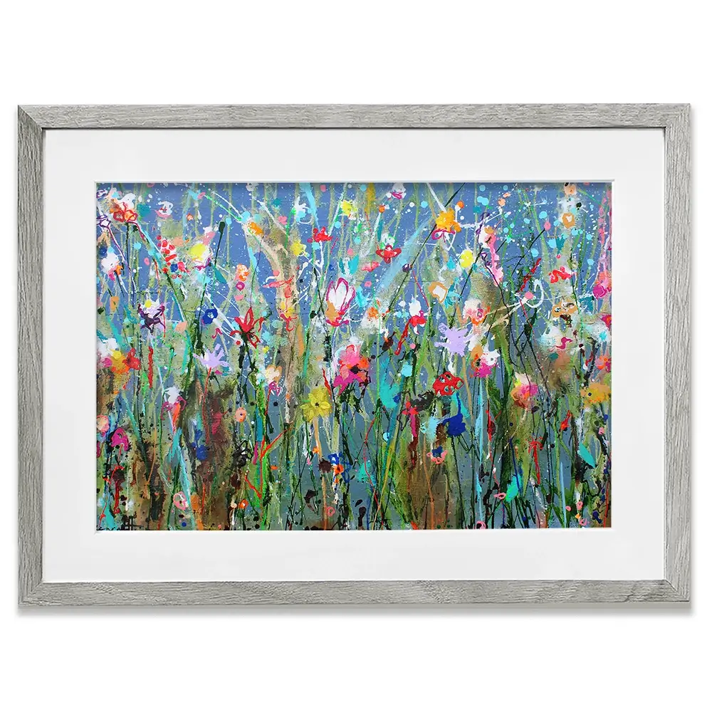 Sea Of Flowers Framed Art Print Sea Of Flowers Framed Art Print wall art product Studio Paint-Ing