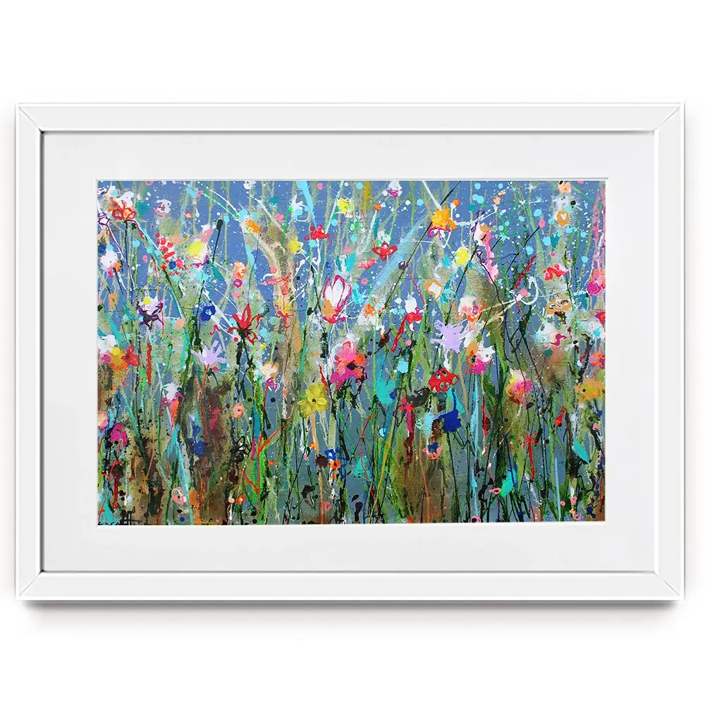Sea Of Flowers Framed Art Print Sea Of Flowers Framed Art Print wall art product Studio Paint-Ing