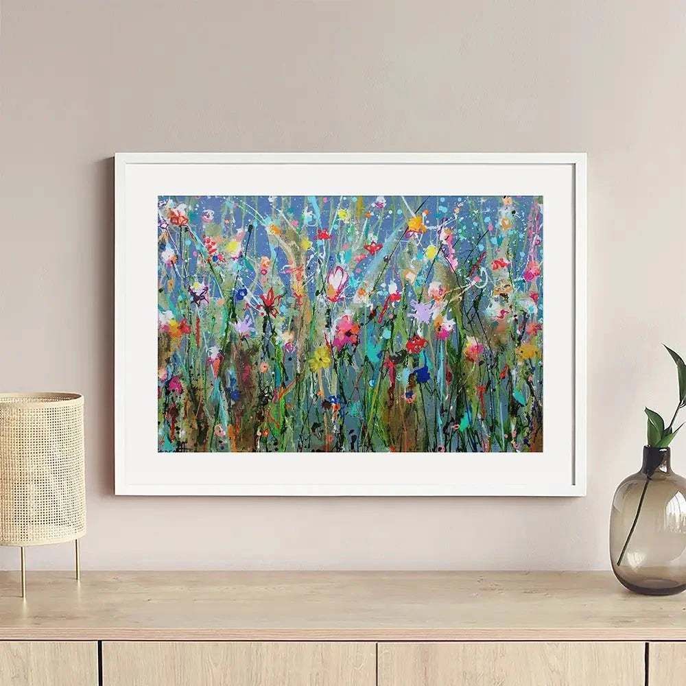 Sea Of Flowers Framed Art Print Sea Of Flowers Framed Art Print wall art product Studio Paint-Ing