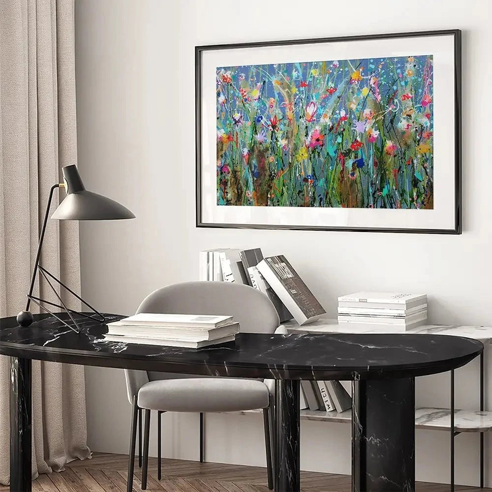 Sea Of Flowers Framed Art Print Sea Of Flowers Framed Art Print wall art product Studio Paint-Ing