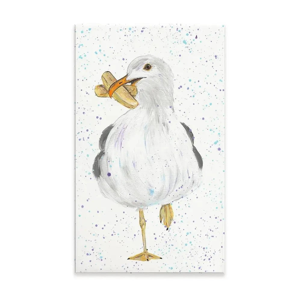 Seagull Spencer Canvas Print Seagull Spencer Canvas Print wall art product Emma LC Art