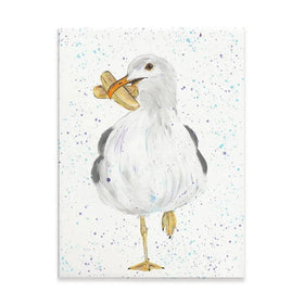 Seagull Spencer Canvas Print Seagull Spencer Canvas Print wall art product Emma LC Art
