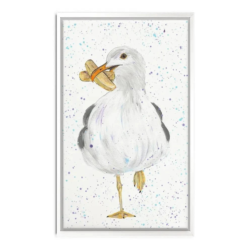 Seagull Spencer Canvas Print Seagull Spencer Canvas Print wall art product Emma LC Art