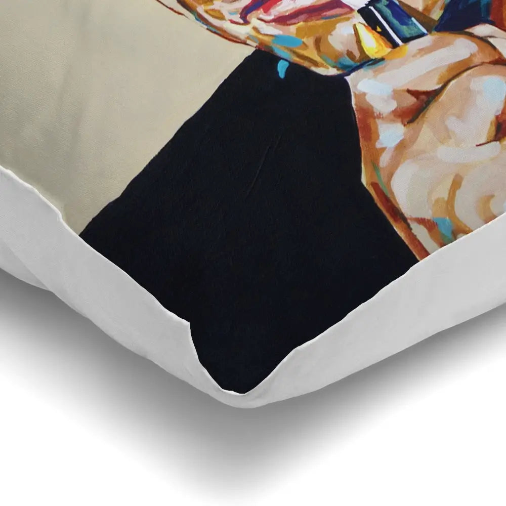 Sean Connery Bond Cushion Sean Connery Bond Cushion wall art product Juliet Stockton
