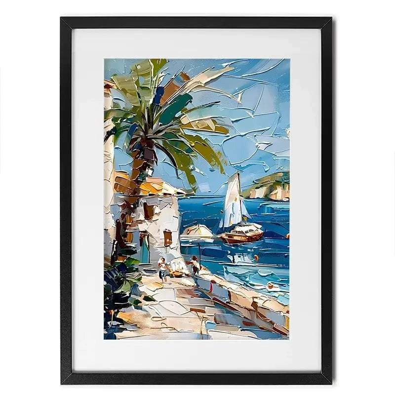 Seascape Beauty Framed Art Print Seascape Beauty Framed Art Print wall art product Elena Avanesova