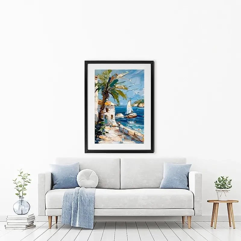 Seascape Beauty Framed Art Print Seascape Beauty Framed Art Print wall art product Elena Avanesova
