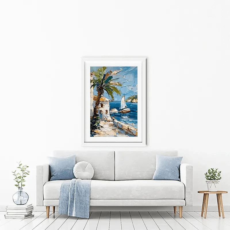 Seascape Beauty Framed Art Print Seascape Beauty Framed Art Print wall art product Elena Avanesova