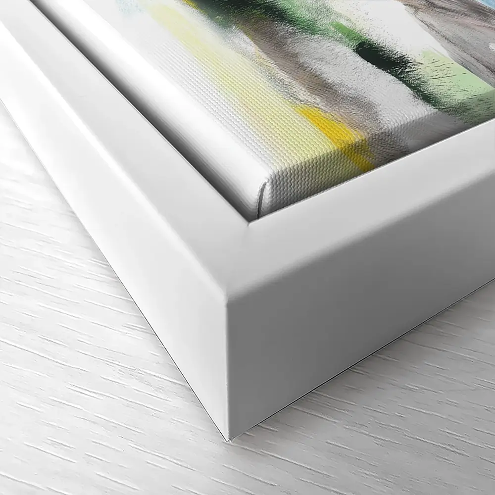 Seaside Green Canvas Print Seaside Green Canvas Print wall art product Chromatic Storm Studio