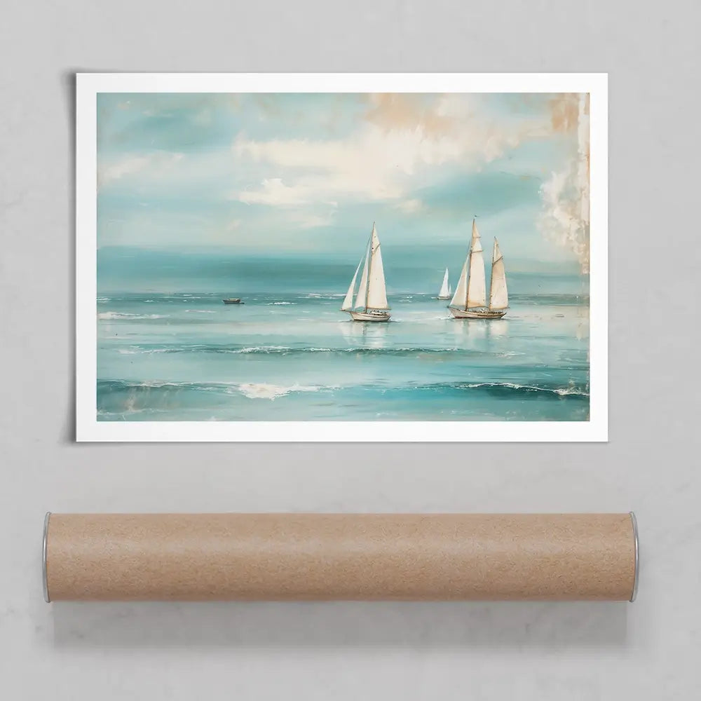 Seaside Story Art Print Seaside Story Art Print wall art product Treechild