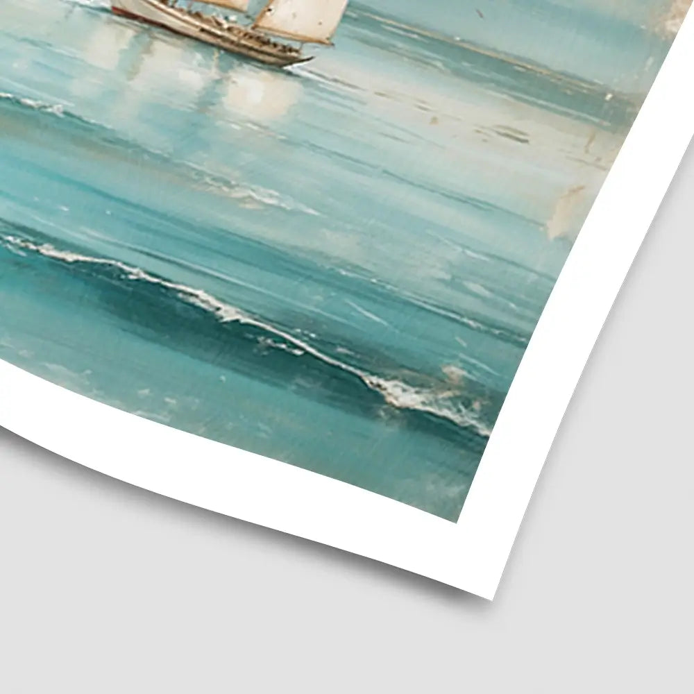 Seaside Story Art Print Seaside Story Art Print wall art product Treechild