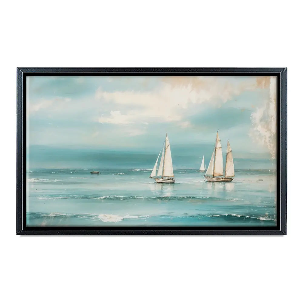 Seaside Story Canvas Print Seaside Story Canvas Print wall art product Treechild