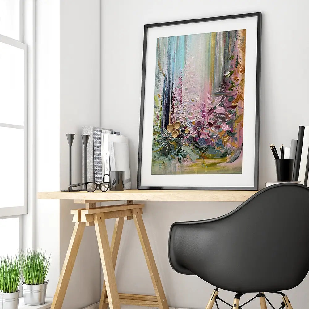 Season Of Plenty Framed Art Print Season Of Plenty Framed Art Print wall art product Nada Khatib