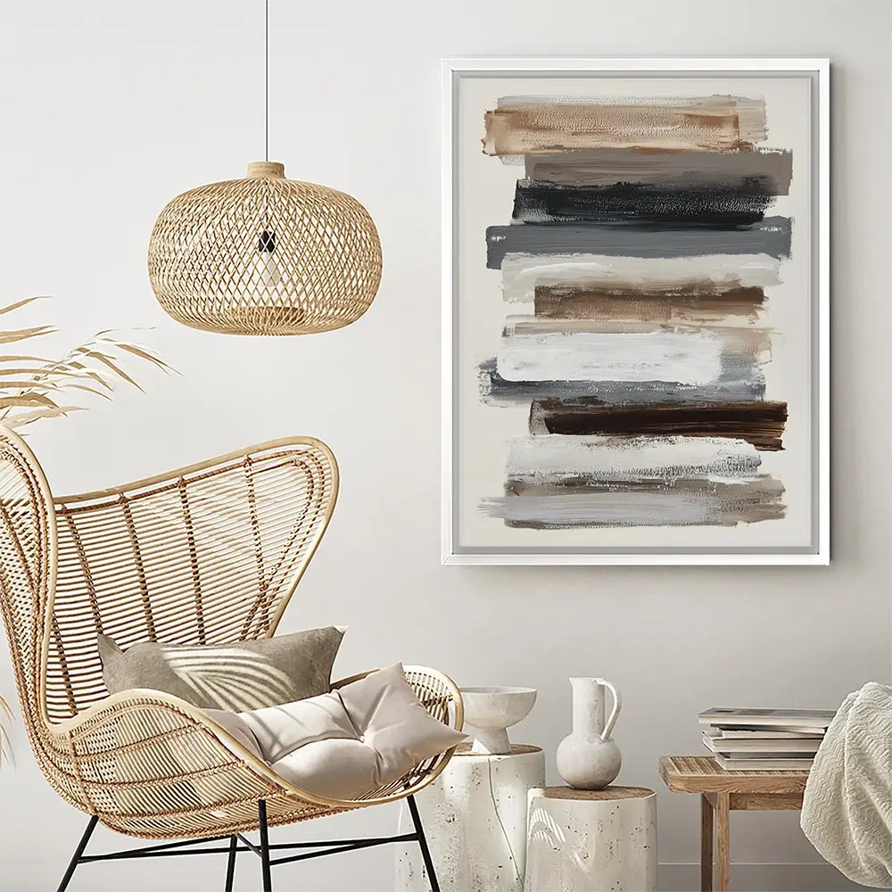 Sediment Lines Canvas Print Sediment Lines Canvas Print wall art product Svetlana Aleynikova