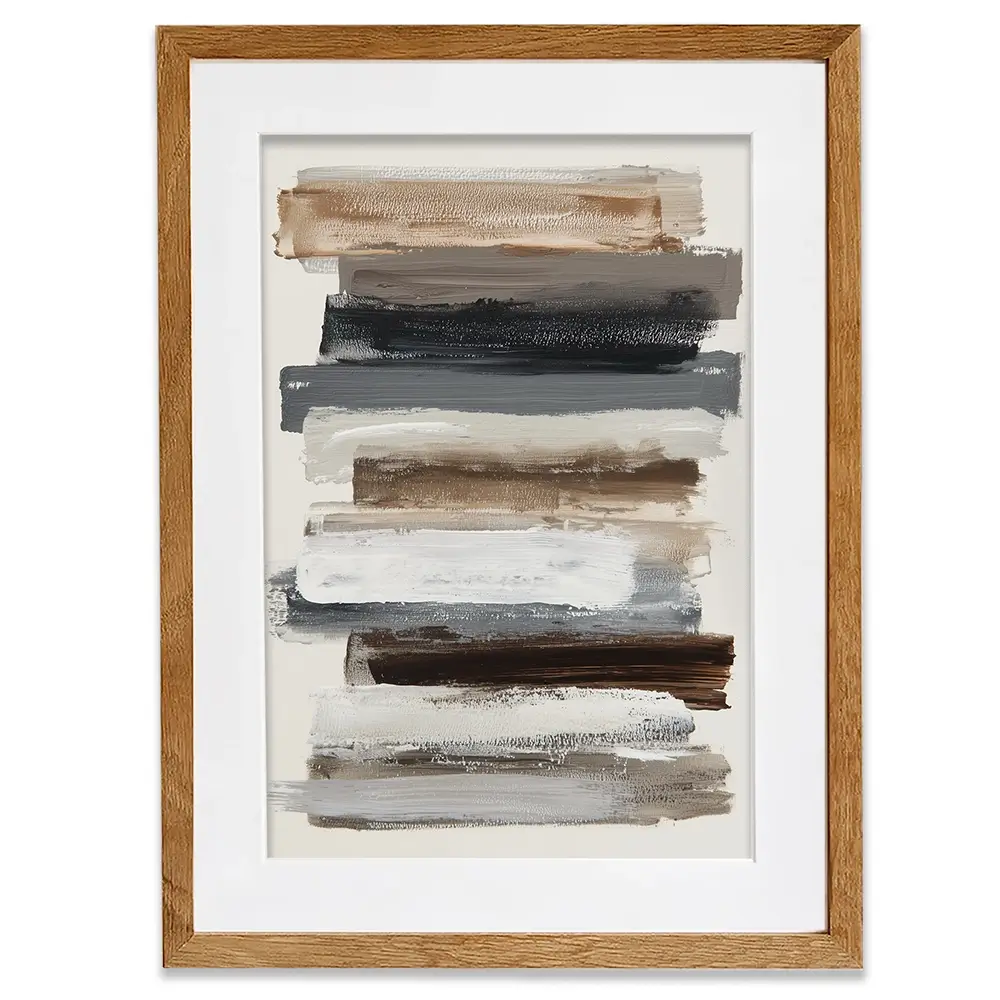 Sediment Lines Framed Art Print Sediment Lines Framed Art Print wall art product Svetlana Aleynikova