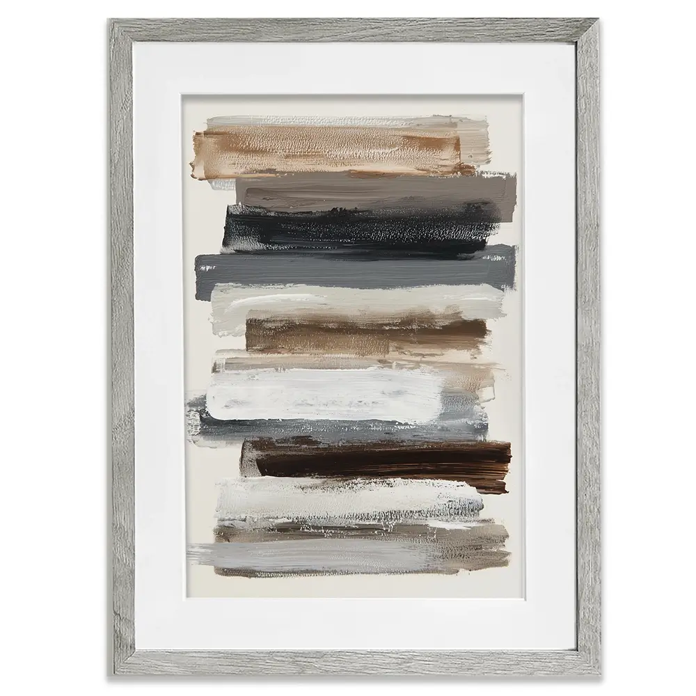 Sediment Lines Framed Art Print Sediment Lines Framed Art Print wall art product Svetlana Aleynikova