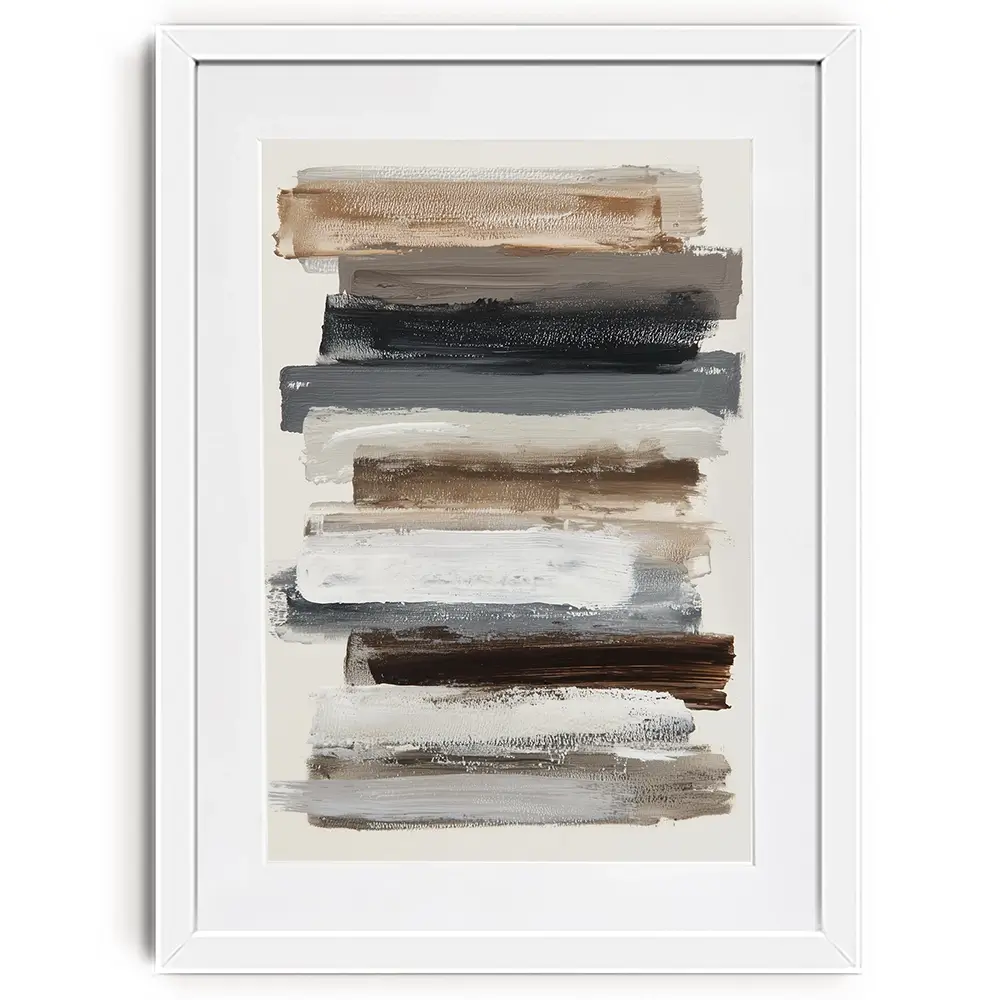 Sediment Lines Framed Art Print Sediment Lines Framed Art Print wall art product Svetlana Aleynikova