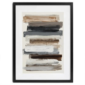 Sediment Lines Framed Art Print Sediment Lines Framed Art Print wall art product Svetlana Aleynikova